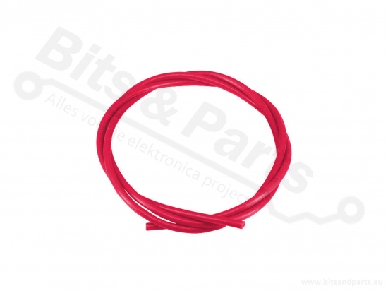 Teflon/PTFE buis/slang voor 3D printers 1,75mm/2mm rood